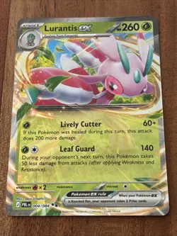 Pokemon TCG Lurantis ex 004/084 Me05: Pitch Black Double Rare NM Card - Image 1