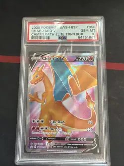 Charizard V SWSH050 SWSH: Sword & Shield Promo Cards Holo - Image 1