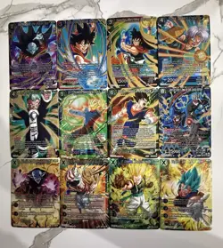 Dragon Ball Super Card Game. Lot of 12 SR Cards. Dragon Ball Super TCG CCG - Image 1
