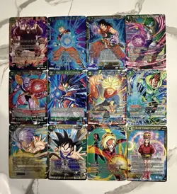 Dragon Ball Super Card Game. Lot of 12 Foil Starter Rare. Free Shipping - Image 1