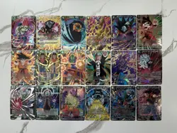 Dragon Ball Super Card Game. Lot of 18 SR Cards. English. Free Shipping - Image 1