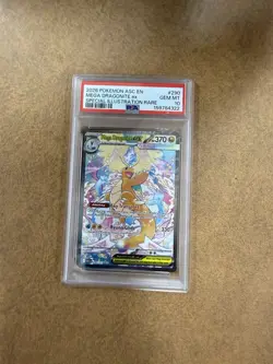Pokemon Mega Dragonite ex 290/217 Me: Ascended Heroes SIR Holo PSA 10 - Image 1