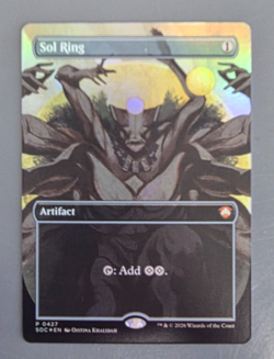 Sol Ring (0427) (Foil) Secret Lair Drop Foil MTG Strixhaven Commander Promo - Image 1
