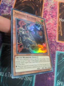 Yu-Gi-Oh! Zoodiac Ramram OP05-EN008 Unlimited Super Rare NM - Image 2