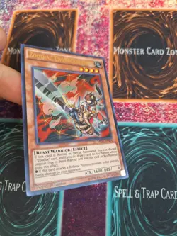 Yu-Gi-Oh! Zoodiac Thoroughblade MP17-EN184 Ultra Rare 1st Edition Near Mint - Image 2