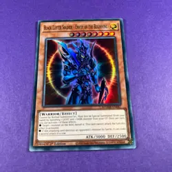 MAMA-EN047 Black Luster Soldier Envoy of the Beginning Ultra Rare Trading TCG - Image 1