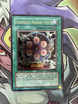 LODT-EN096 Dangerous Machine Type-6 Ultimate Rare 1st Edition NM Yugioh Card - Image 1