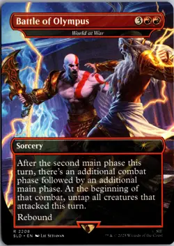 Battle of Olympus - World at War 2208 Secret Lair Drop Series MTG NM - Image 1