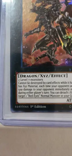 Yu-Gi-Oh! Red-Eyes Flare Metal Dragon LDk2-ENJ41 1st Edition Gold Text HOLO - Image 2