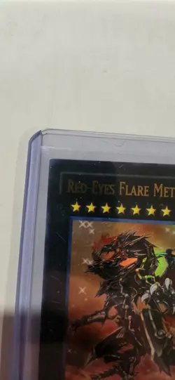 Yu-Gi-Oh! Red-Eyes Flare Metal Dragon LDk2-ENJ41 1st Edition Gold Text HOLO - Image 5