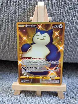 Pokemon TCG Snorlax Chilling Reign Holo Card 224/198 Secret Rare - Image 1