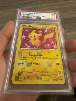 2013 PIKACHU RC7/RC25 Legendary Treasures RADIANT Collection Pokemon HOLO NM/M - Image 3