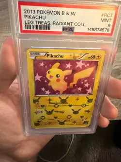 2013 PIKACHU RC7/RC25 Legendary Treasures RADIANT Collection Pokemon HOLO NM/M - Image 4