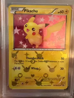 2013 PIKACHU RC7/RC25 Legendary Treasures RADIANT Collection Pokemon HOLO NM/M - Image 5