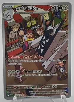 Pokemon TCG Archaludon #155/142 Holo SV07: Stellar Crown NM - Image 1