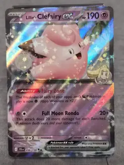 Lillie's Clefairy EX 56/159 Journey Together Holo Double Rare Pokemon JTG - Image 1