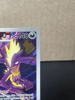 2025 Prismatic Evolutions Toxtricity Holo Secret Rare Full Art IR#103/94 - Image 2