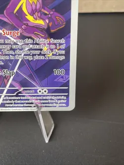 2025 Prismatic Evolutions Toxtricity Holo Secret Rare Full Art IR#103/94 - Image 5