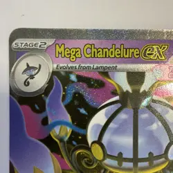 Mega Chandelure EX 038/084 Holo Rare Pokemon TCG Pitch Black PACK FRESH!! - Image 4