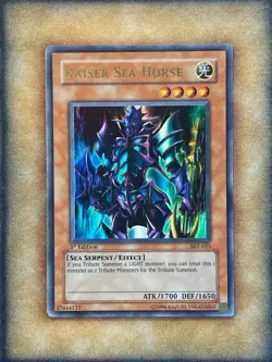 Yugioh Kaiser Sea Horse SKE-015 Ultra Rare 1st Ed LP - Image 1