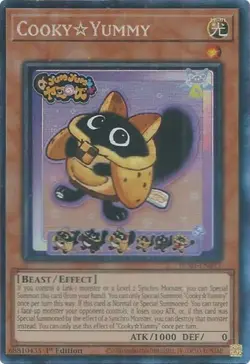 CookyYummy - JUSH-EN017 - Collector's Rare - 1st Edition Near Mint, English Yugi - Image 1