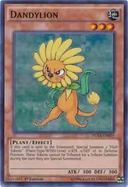 Dandylion - DUSA-EN059 - Ultra Rare - 1st Edition - Lightly Played - Image 1