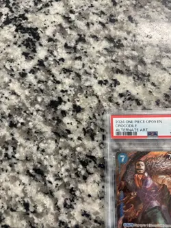 ONE PIECE OP09-EMPERORS IN THE NEW WORLD #046 CROCODILE ALTERNATE ART PSA 10 GEM - Image 3