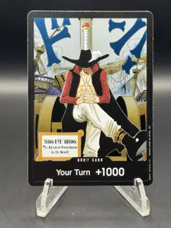 DON!! Card (Dracule Mihawk) DON!! The Azure Sea's Seven One Piece Foil NM - Image 1