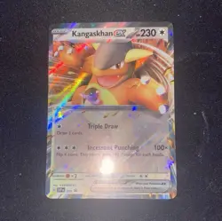 Kangaskhan ex 055 SV: Scarlet & Violet Promo Cards Promo Holo English 230HP - Image 1
