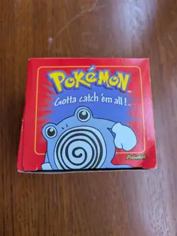 Vintage Pokemon Burger King 23K Gold Poliwhirl Card - Sealed Ball w/ Box 1999 - Image 2