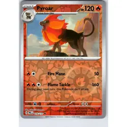 Pyroar 16/131 Prismatic Evolutions Pokemon Card Reverse Holo NM TCG singles - Image 1