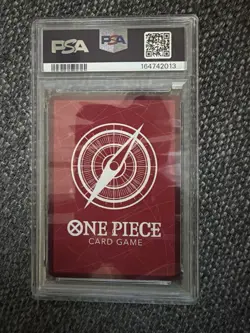 One Piece Card Monkey.D.Luffy OP01-003 PSA 9 Pre-Errata - Image 2