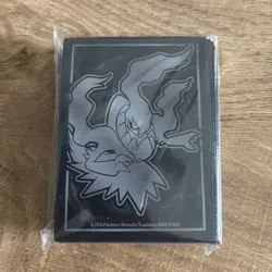 Pokemon TCG Darkrai Card Sleeves 65ct Pitch Black - SEALED - Image 1