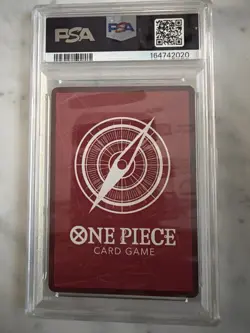 One Piece Card Monkey.D.Luffy OP01-003 PSA 9 Pre-Errata - Image 2