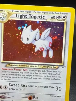 Light Togetic - 15/105 Pokemon Neo Destiny Unlimited Holo Rare Card WOTC MP GM3 - Image 2