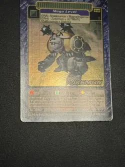 Digimon Vikemon BO-180 Holo Digi Battle Card Series 4 Foil Bandai 2001 - Image 5