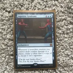 Impostor Syndrome Marvel Regular (Enchantment Card, Spider-Man, Blue) - Image 1