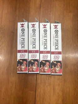 Lot Of 4 New One Piece: Luffy & Ace (ST-30) Starter Deck EX Card Game Bandai - Image 2