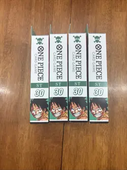 Lot Of 4 New One Piece: Luffy & Ace (ST-30) Starter Deck EX Card Game Bandai - Image 4