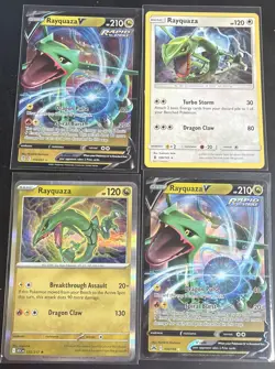Rayquaza English Pokemon TCG Card Lot - Image 1