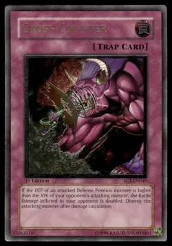 YuGiOh Flaming Eternity Cross Counter (UTR) #FET-EN049 NM - 1st Edition - Image 1