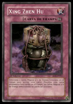 YuGiOh Xing Zhen Hu #RDS-SP051 Rise of Destiny Spanish 1st Edition LP - Image 1