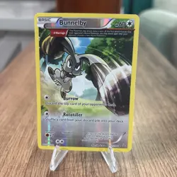 Bunnelby - 121/160 - Pokemon Primal Clash XY Reverse Holo Card LP - Image 1