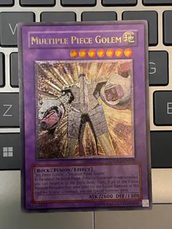 Yugioh Multiple Piece Golem TDGS-EN038 Ultimate Rare Unl edition nm condition - Image 2