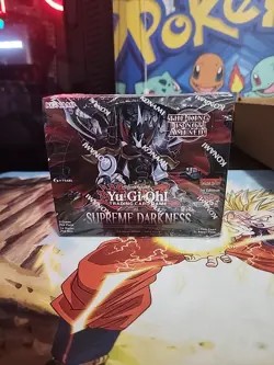 Yu-Gi-Oh Supreme Darkness Booster Box 1st Edition English Factory Sealed - Image 1