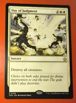 MTG: DAY OF JUDGEMENT, 0140, REGULAR FINISH, FDN, NM, RARE - Image 1