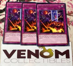 3x (VLP) - Reject Reborn - BOSH-EN071 - Rare - Unlimited YuGiOh - Image 1
