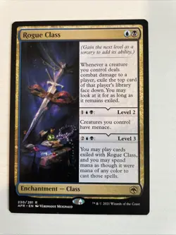 Rogue Class - Adventures in the Forgotten Realms #230 Regular magic mtg - Image 1