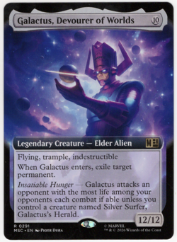 Galactus, Devourer of Worlds (Extended Art) 0291 Commander: Marvel Super Heroes - Image 1