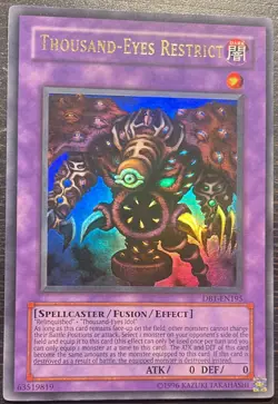 Yugioh Cards - Thousand-Eyes Restrict 1996 DB1-EN195 - Image 1